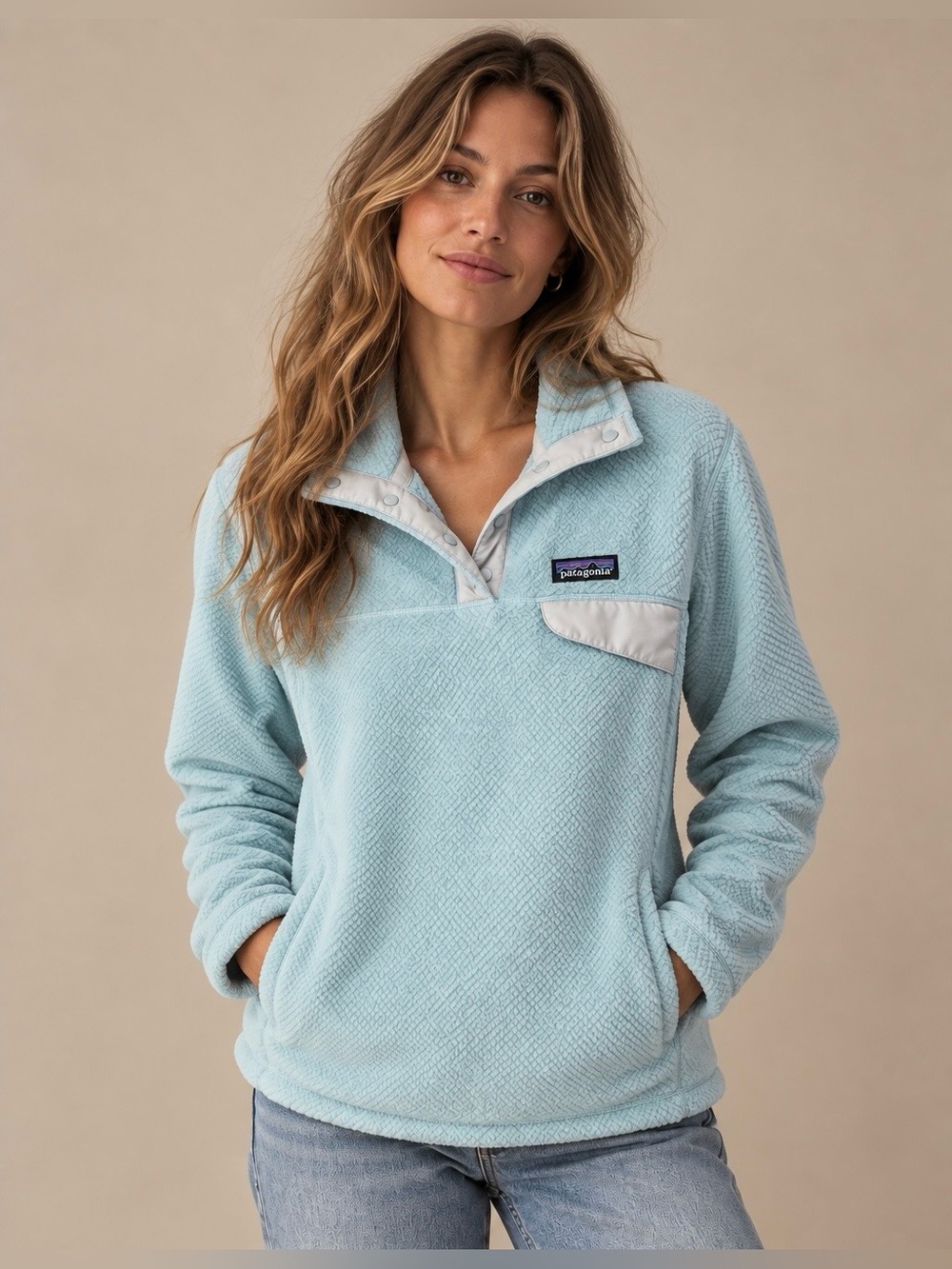 Patagonia Women’s Re-Tool Snap-T Pullover Fleece Sweater - Size Small
